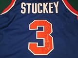 RODNEY STUCKEY SIGNED AUTOGRAPHED DETROIT PISTONS JERSEY W/ HOLOGRAM + COA