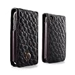 Ted Baker iPhone 3GS Leather Case Flip Cover - Black and Plum