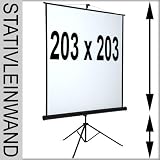 Produkt-Bild: BELESV01 Beamerleinwand Stativ 203 x 203cm