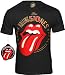 THE ROLLING STONES Rock Musik Herren T-Shirt 50 YEARS LOGO Schwarz Gr. XXL