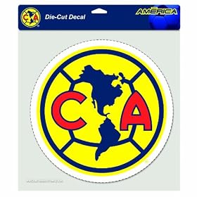 MLS Club America 8-by-8 Inch Diecut Colored Decal