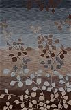 Hand Tufted Carpet NEW Area Rug Vines MOCHA 20