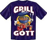 Diamant Shirts   Fun T Shirt mit Spruch   Grill Gott   Grösse S M L XL XXL