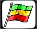 Decorated Mouse Pad with Ethiopia, International, Ethiopian