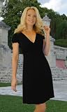 Puff Sleeved Smocked Casual Dress