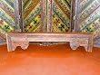 Antique Carved Mantel Teak Unique Corbel Pair Wood