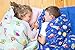 Wildkin Kids Sleeping Bags for Boys and Girls, Measures 57 x 30 x 1.5 Inches, Cotton Blend Materials Sleeping Bag for Kids, Ideal Size for Parties, Camping & Overnight Travel (Birdie)