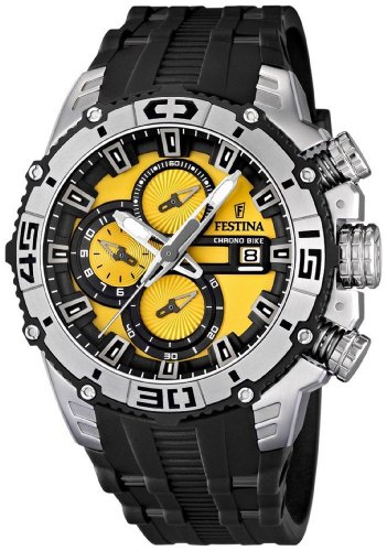 NEW Festina Chronograph Bike TOUR DE FRANCE 2012 Men's Watch F16600/5 On Sale