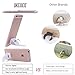 Phone holder, UKCOCO Multi-Angle Foldable Adjustable Adhesive Desk Stand For iPhone 7 6 6s, Samsung Galaxy S7 edge S6, Smartphone (White)