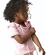 Organic Cotton Top for Girls (12 - 18m, Rose Pointelle) Organic Cotton Top for Girls (12 - 18m, Rose Pointelle)
