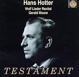 Hans Hotter Wolf Lieder Recital