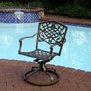 Mississippi Swivel Rocker Cushions: Without