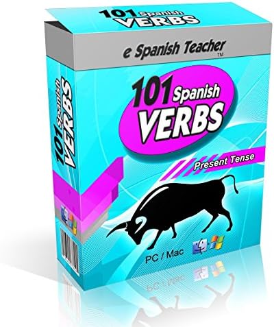 eSpanishTeacher's Beginner + Intermediate 3 Disc Combo Spanish Language Course Software Lessons with Bonus 101 Spanish Verbs