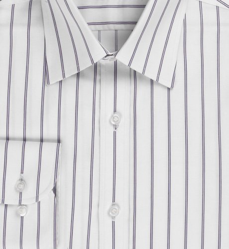 Ultimate NonIron Pure Cotton Sateen Stripe Long Sleeve Shirt
