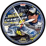 Jimmie Johnson 2007 NEXTEL Cup Round Back to Back Champion Clock