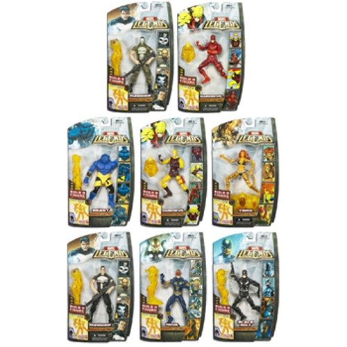 Marvel Legends Nemesis Series Build-A-Figure Wave Action Figures: COMPLETE SET OF 8 W/VARIANTS