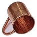 Copper Moscow Mule Mug Hammered Lacquered Finish