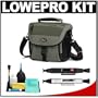 Lowepro Nova 170 AW Digital SLR Camera Shoulder Bag (Chestnut Brown) + Accessory Kit for Canon Rebel XSi, XS, T1i, T2i, EOS 50D, 5D, 7D, Nikon D3000, D5000, D40, D60, D90, D300, D300s, Olympus Evolt E-30, E-450, E-520, E-620, and Sony Alpha A230, A330, A380, A450, A500, A550, A850