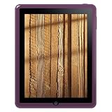 Amzer Soft Gel TPU Skin case for Apple iPad Tablet,(Purple)