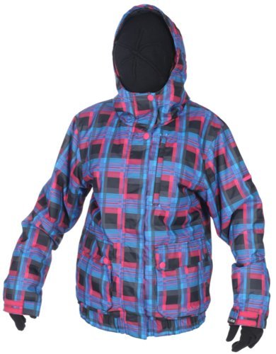 Billabong Damen Snowboardjacke PURE, flash plaid, XL Preisvergleich