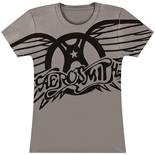 Aerosmith Winged Logo Girls Jr Tissue Tee