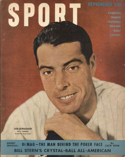 Sport Magazine - Joe DiMaggio, New York Yankees Cover - September 1949