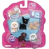 Puppy in My Pocket ~ Maltese, Bichon Frise, Cockapoo, Chihuahua & Schoodle 5pk DogsIMAGE