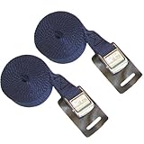 Malone 9 Feet Canoe and Kayak Cam Buckle Load Straps, 2 Pack