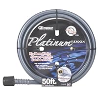 Gilmour 20-58050 20 Series Platinum 5/8-Inch-by-50-Foot 8-Ply Flexogen Hose, Platinum