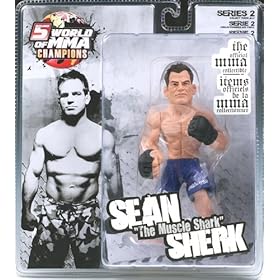  Round 5 World of MMA Champions UFC Series 2 Action Figure Sean Muscle Shark inch Sherk