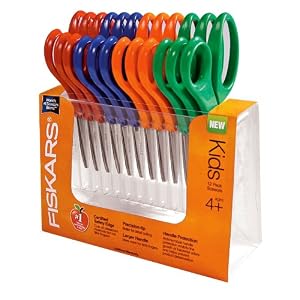 Fiskars-Kids-Scissors-Classpack-Precision-Point-Tip-12-pack-9503-