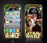 iPhone 4 Star Wars Episode Darth Aniken Luke Vinyl Skin kit fits 4th generation apple iPhone decal cover Skins case.