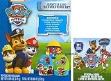 Paw Patrol Easter Egg Decorating Kit Non Toxic & Mini Stickerbook