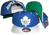 Toronto Maple Leafs Blue/White Two Tone Adjustable Plastic Snap Back Hat/Cap