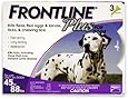 Merial Frontline Plus Flea and Tick Control for 45 to 88-Pound Dogs and Puppies, 3-Doses