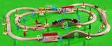 Magnetic Wooden Train Set, by Marvel