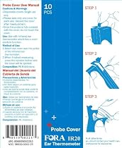 FORA IR20 Ear Thermometer Lens Cover - 50 count