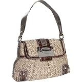 GUESS By Marciano G-Shine Half Flap Shoulder Bag