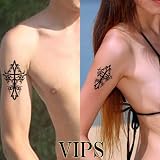 VIPS （ヴィップス） タトゥーシール クロス・KR015B（メール便送料無料） VIP