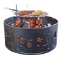 Landmann USA 28325 Big Sky Fire Ring, Stars & Moons Design
