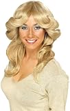 Fancy Dress Wig - Blonde 70's Flick Wig