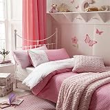 Flutterbye Duvet Cover Set, Pink, Double