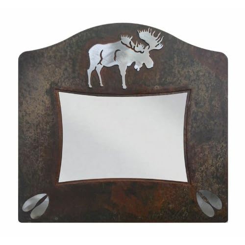 8" x 10" Burnished Moose Metal Picture Frame Single Frames