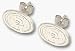 San Francisco 49ers Sterling Silver Dangle Earrings