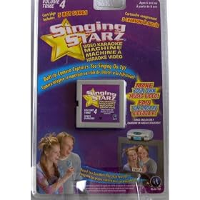Singing Starz - Volume 4 Song Cartridge for Singing Starz Karaoke Machine