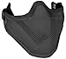 Matrix Iron Face Carbon Steel "Striker" Metal Mesh Lower Half Mask (Black)