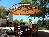 10ft Cantilever Umbrella - Linen Olefin