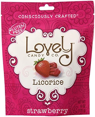 Chewy Candy Strawberry Licorice, 6 Ounce