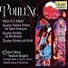 Poulenc: Mass in G major; Motets