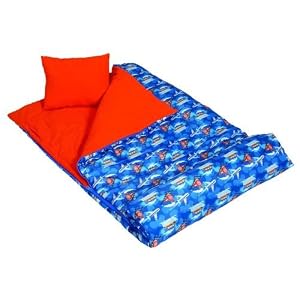 Trains, Planes and Boats Sleeping Bag, by Wildkin by